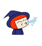 Little witch - Sandra（個別スタンプ：14）