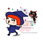 Little witch - Sandra（個別スタンプ：18）