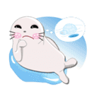 Baby Seal ＆ Owly（個別スタンプ：23）