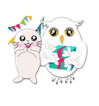 Baby Seal ＆ Owly（個別スタンプ：28）