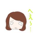 下手絵女子（個別スタンプ：12）