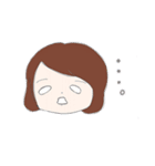 下手絵女子（個別スタンプ：15）