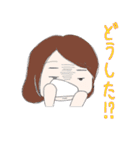 下手絵女子（個別スタンプ：16）