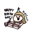 おんなのこ？（個別スタンプ：8）