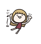 おんなのこ？（個別スタンプ：21）