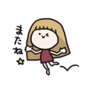 おんなのこ？（個別スタンプ：40）