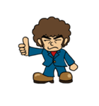 アフロスーツ（個別スタンプ：1）