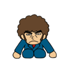 アフロスーツ（個別スタンプ：4）