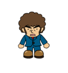 アフロスーツ（個別スタンプ：13）