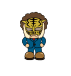 アフロスーツ（個別スタンプ：35）