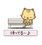 トラにゃんこスタンプ（個別スタンプ：8）