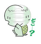 ラン・ウサカメ（個別スタンプ：4）
