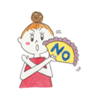 マロンとゆかいな仲間たち(英語)（個別スタンプ：2）