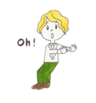 マロンとゆかいな仲間たち(英語)（個別スタンプ：26）