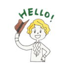 マロンとゆかいな仲間たち(英語)（個別スタンプ：27）