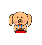 丸い犬（個別スタンプ：4）