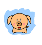 丸い犬（個別スタンプ：16）