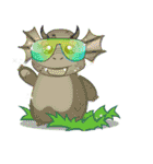 Baby Dragon（個別スタンプ：7）