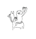 Toilet paper man（個別スタンプ：14）
