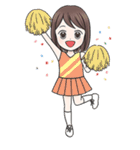 Girls Happy Life（個別スタンプ：1）