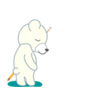 白熊ホワイティ（個別スタンプ：36）