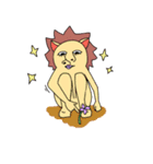 人面うさちゃんと仲間達（個別スタンプ：8）