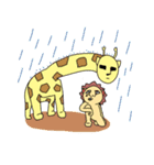 人面うさちゃんと仲間達（個別スタンプ：12）