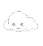 Cloudy Cute（個別スタンプ：4）