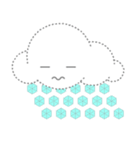 Cloudy Cute（個別スタンプ：14）