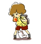 半目くん。ときどきくま（個別スタンプ：4）