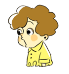 半目くん。ときどきくま（個別スタンプ：12）