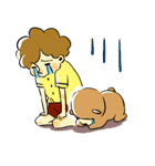 半目くん。ときどきくま（個別スタンプ：30）