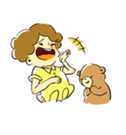 半目くん。ときどきくま（個別スタンプ：31）