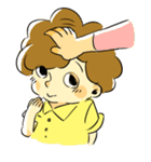 半目くん。ときどきくま（個別スタンプ：37）