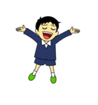 学生スタンプ 小学男子（個別スタンプ：19）