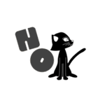 黒いネコのおっど（個別スタンプ：10）