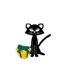 黒いネコのおっど（個別スタンプ：29）