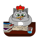 Meow King（個別スタンプ：14）