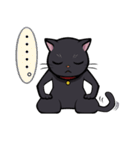 黒猫なやつ（個別スタンプ：23）