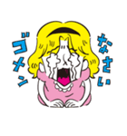 情熱乙女チカ子ちゃん（個別スタンプ：13）