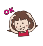 使い勝手がいい。キュートな表情スタンプ（個別スタンプ：12）