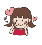 使い勝手がいい。キュートな表情スタンプ（個別スタンプ：17）