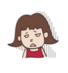 使い勝手がいい。キュートな表情スタンプ（個別スタンプ：19）