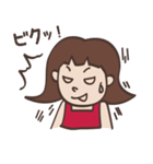 使い勝手がいい。キュートな表情スタンプ（個別スタンプ：27）