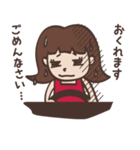 使い勝手がいい。キュートな表情スタンプ（個別スタンプ：30）