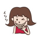 使い勝手がいい。キュートな表情スタンプ（個別スタンプ：32）