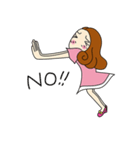 女子だけどコレでいいんかい？コレクション（個別スタンプ：15）