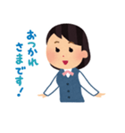 働く会社員さん（個別スタンプ：2）