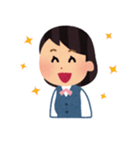 働く会社員さん（個別スタンプ：22）