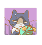 ねこの日常生活（個別スタンプ：6）